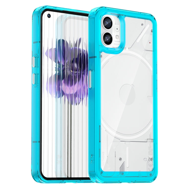 For Nothing Phone 1 Colorful Series Acrylic + TPU Phone Case