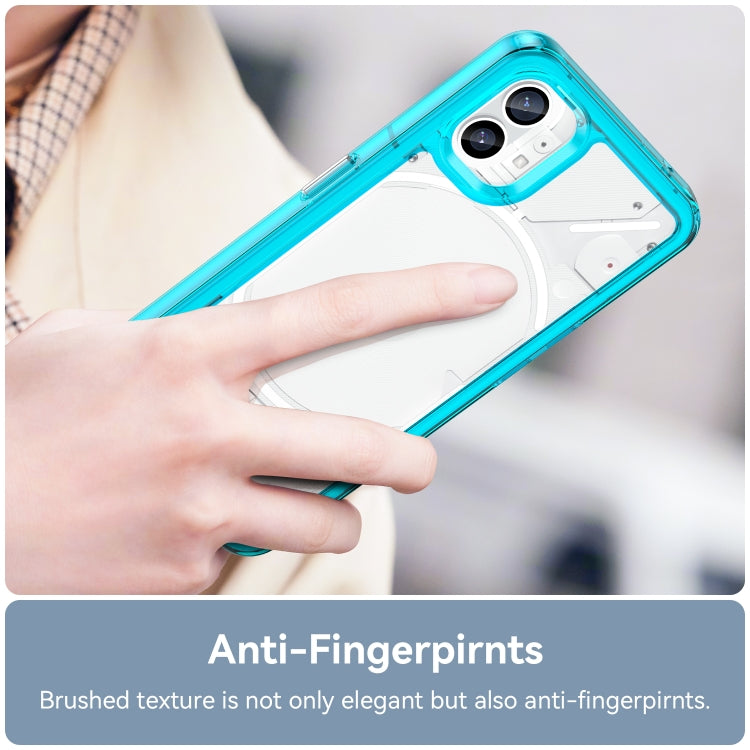 For Nothing Phone 1 Colorful Series Acrylic + TPU Phone Case
