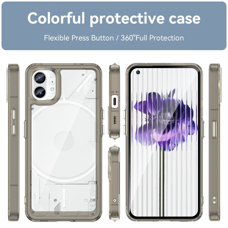For Nothing Phone 1 Colorful Series Acrylic + TPU Phone Case