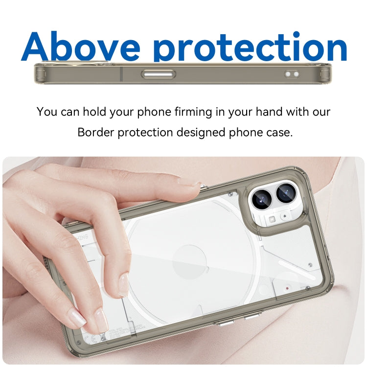 For Nothing Phone 1 Colorful Series Acrylic + TPU Phone Case