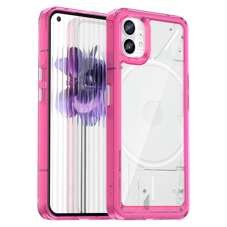 For Nothing Phone 1 Colorful Series Acrylic + TPU Phone Case