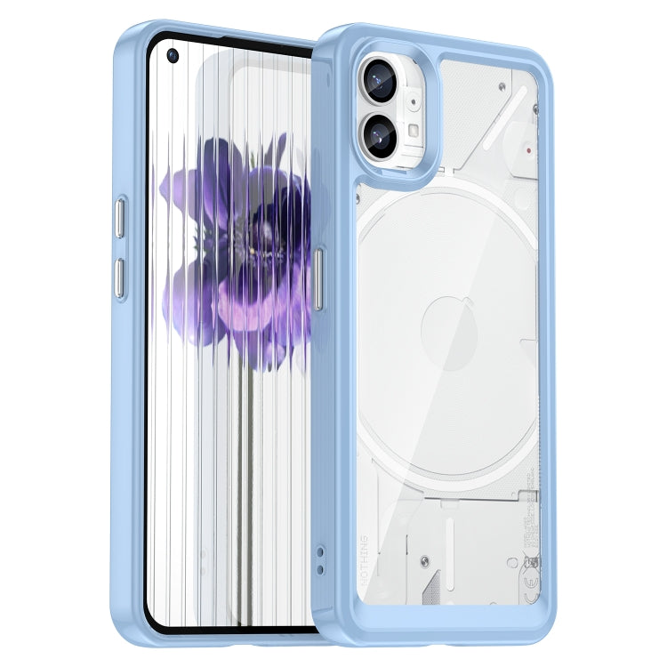 For Nothing Phone 1 Colorful Series Acrylic + TPU Phone Case