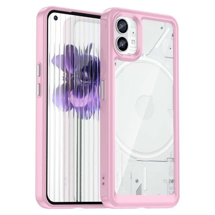 For Nothing Phone 1 Colorful Series Acrylic + TPU Phone Case