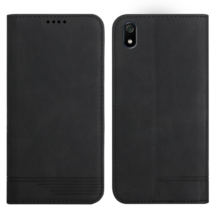 For Xiaomi Redmi 7A Strong Magnetic Leather Case