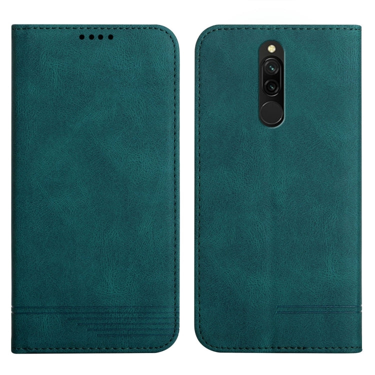 For Xiaomi Redmi 8 / 8A Strong Magnetic Leather Case