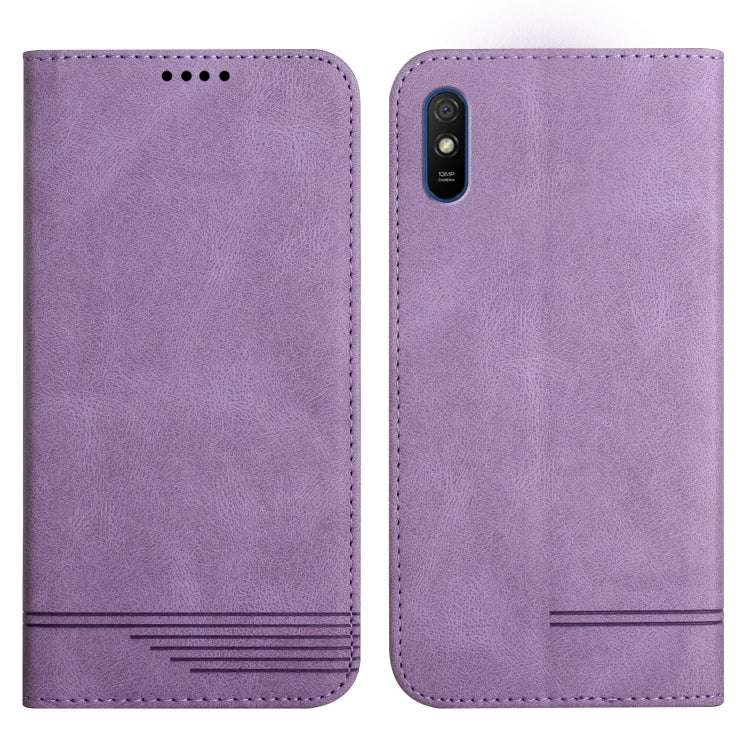 For Xiaomi Redmi 9A Strong Magnetic Leather Case