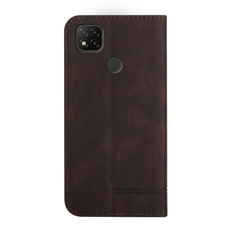 For Xiaomi Redmi 9C Strong Magnetic Leather Case