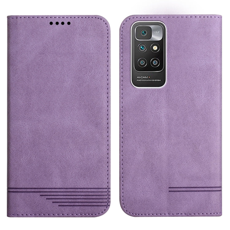 For Xiaomi Redmi 10 Strong Magnetic Leather Case