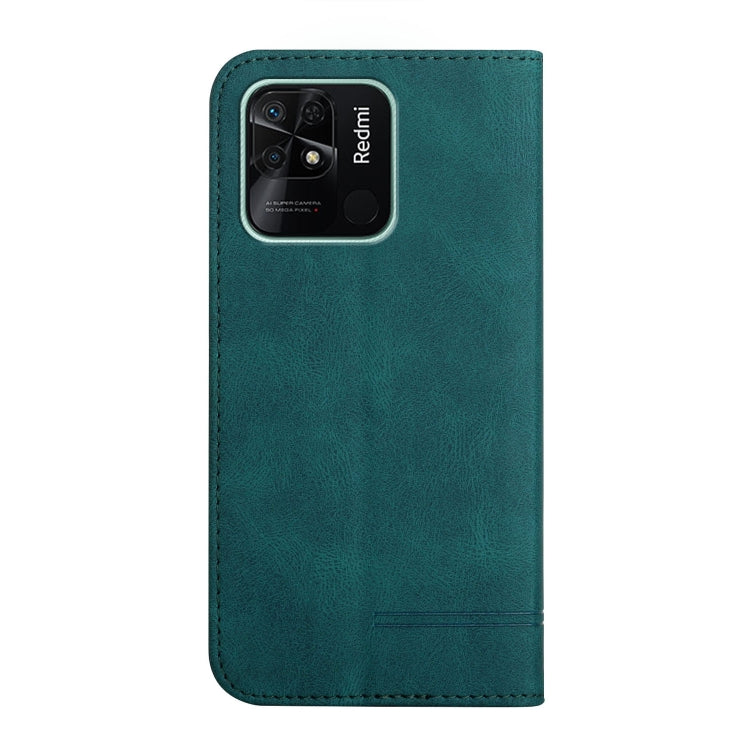 For Xiaomi Redmi 10C Strong Magnetic Leather Case