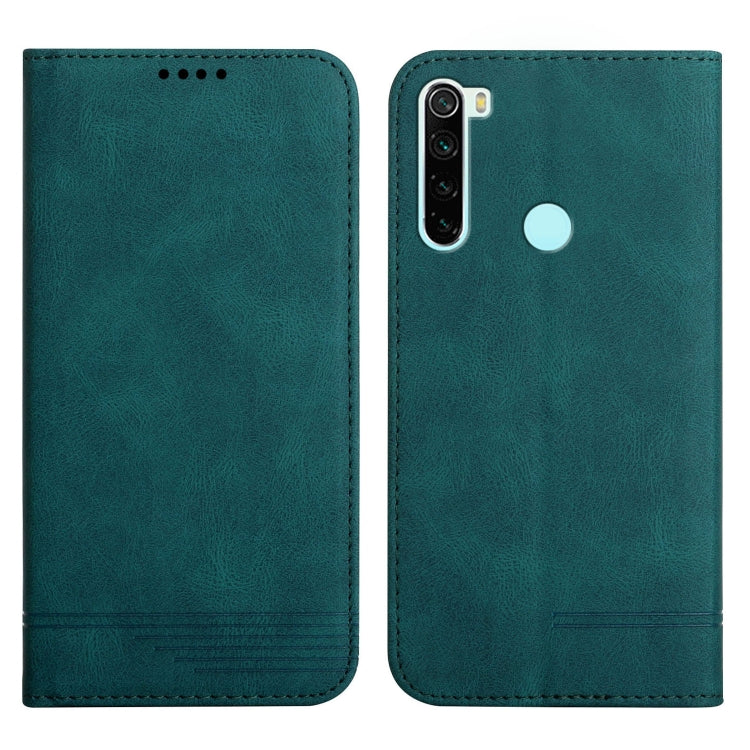 For Xiaomi Redmi Note 8T Strong Magnetic Leather Case