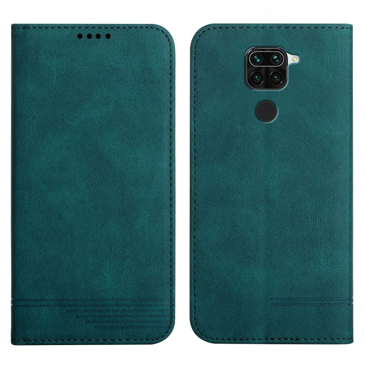 For Xiaomi Redmi Note 9 Strong Magnetic Leather Case