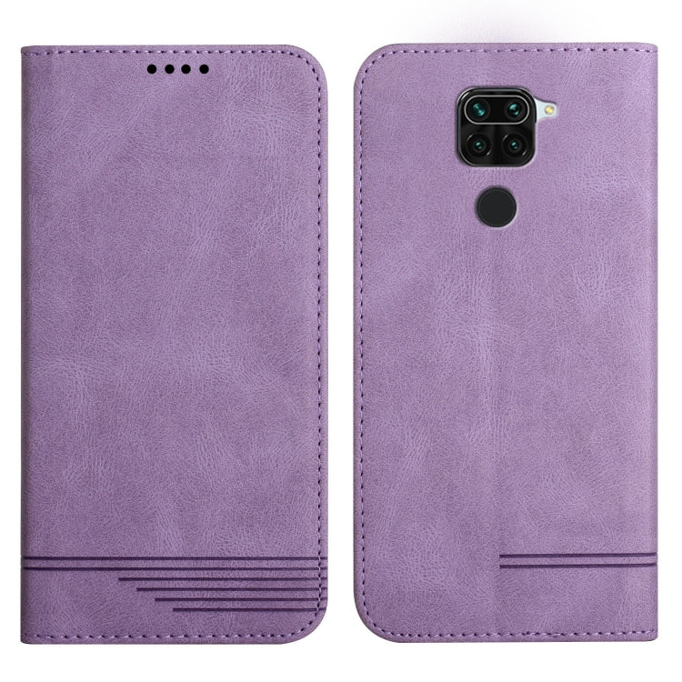 For Xiaomi Redmi Note 9 Strong Magnetic Leather Case