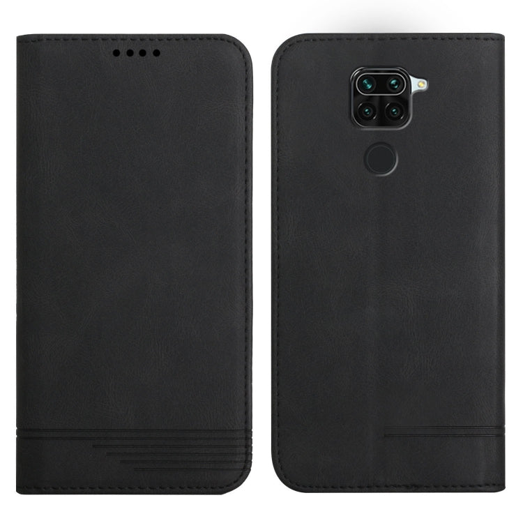 For Xiaomi Redmi Note 9 Strong Magnetic Leather Case