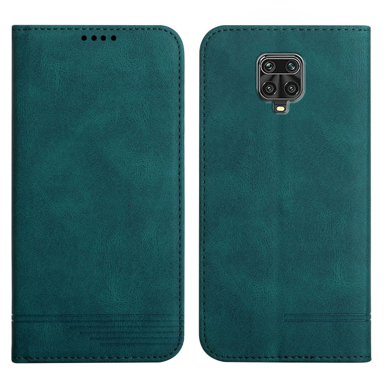 For Xiaomi Redmi Note 9 Pro Strong Magnetic Leather Case