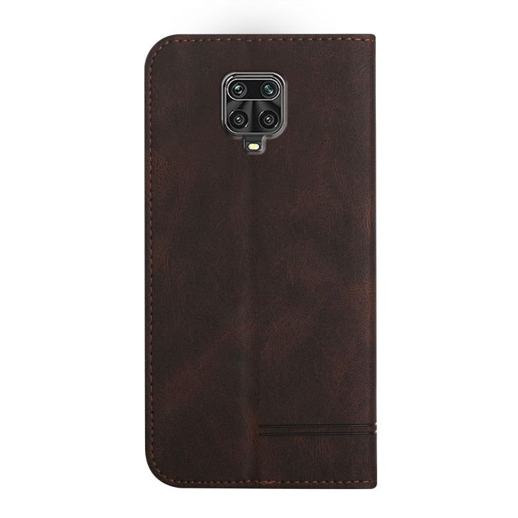 For Xiaomi Redmi Note 9 Pro Strong Magnetic Leather Case