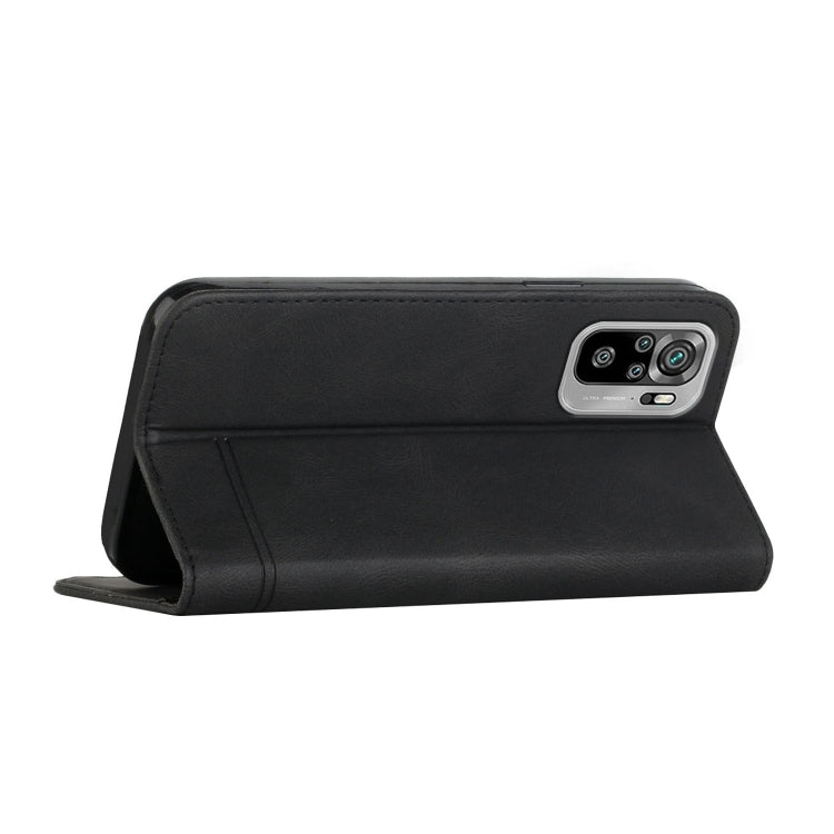 For Xiaomi Redmi Note 10 4G Strong Magnetic Leather Case