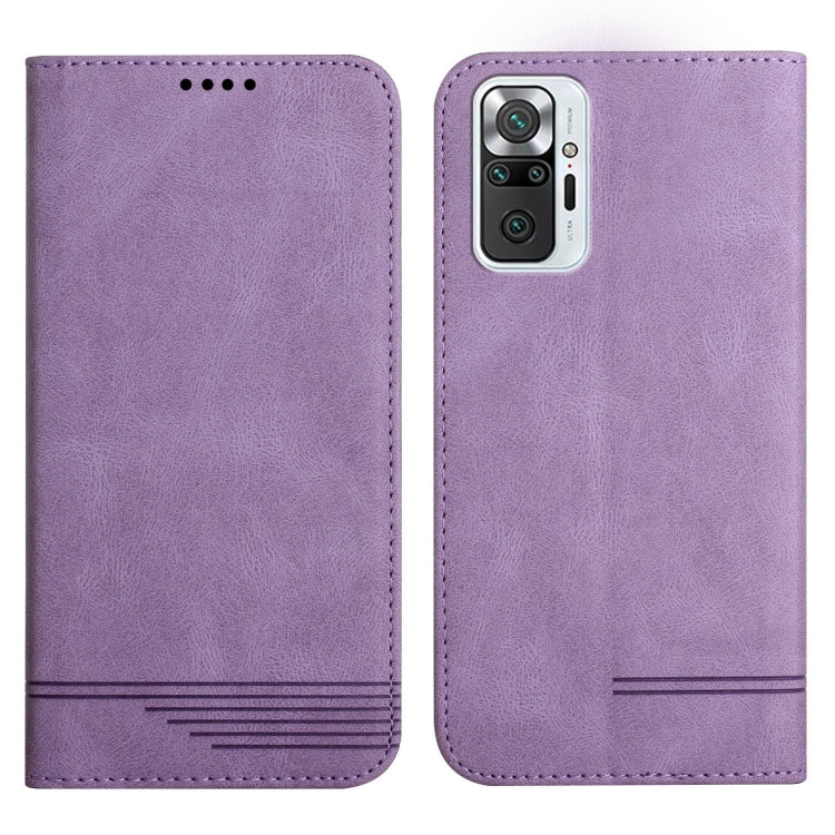 For Xiaomi Redmi Note 10 Pro Strong Magnetic Leather Case