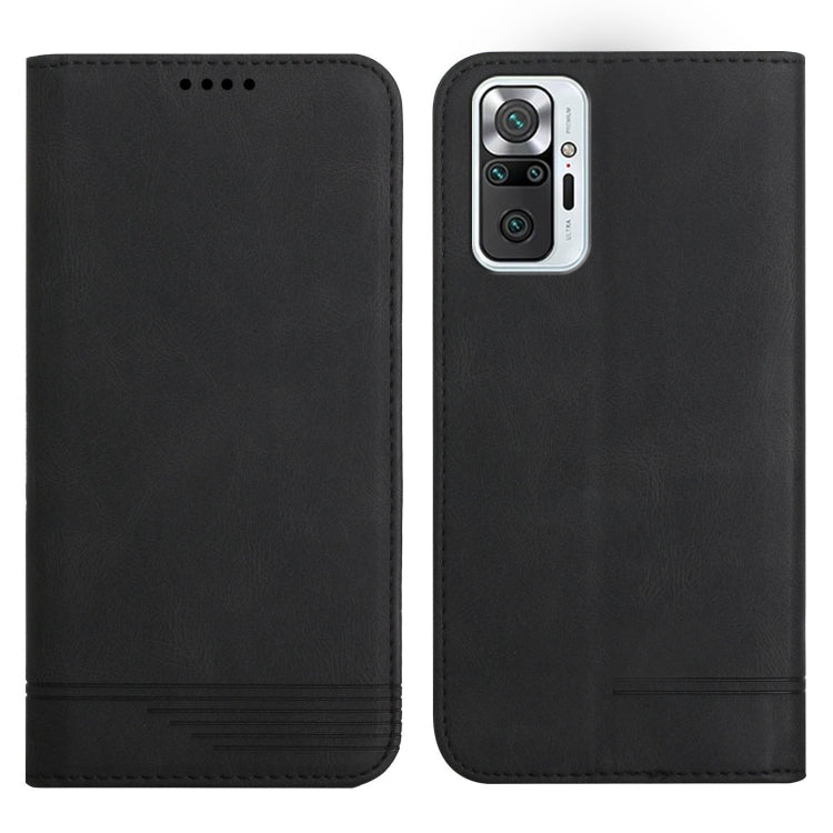 For Xiaomi Redmi Note 10 Pro Strong Magnetic Leather Case
