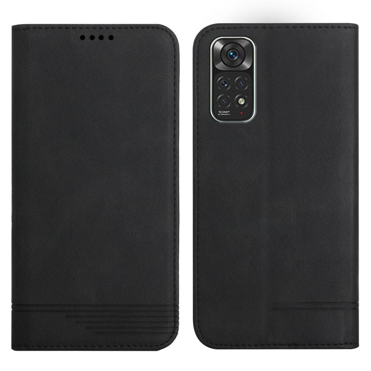 For Xiaomi Redmi Note 11 4G Strong Magnetic Leather Case