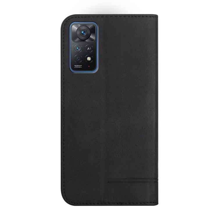For Xiaomi Redmi Note 11 Pro Strong Magnetic Leather Case