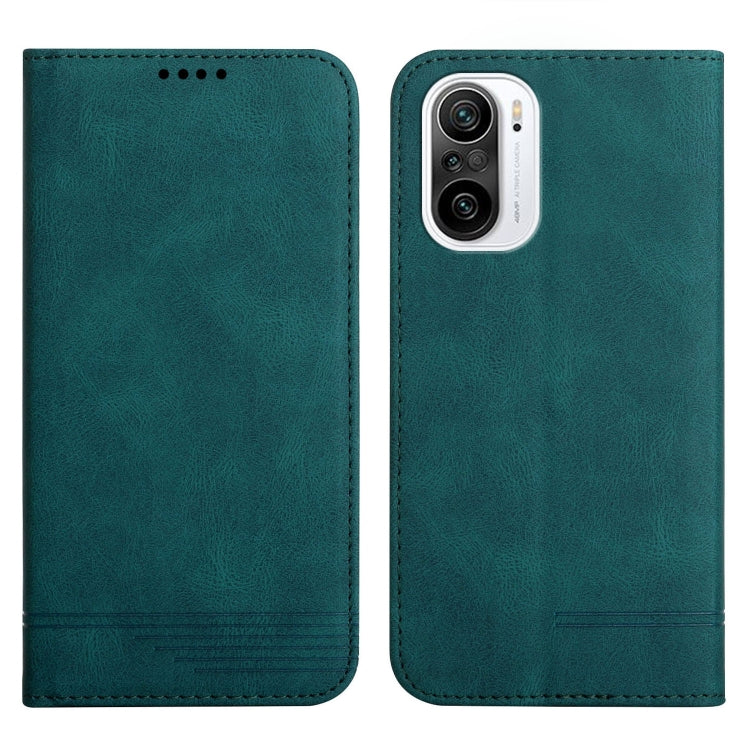 For Xiaomi Poco F3 Strong Magnetic Leather Case