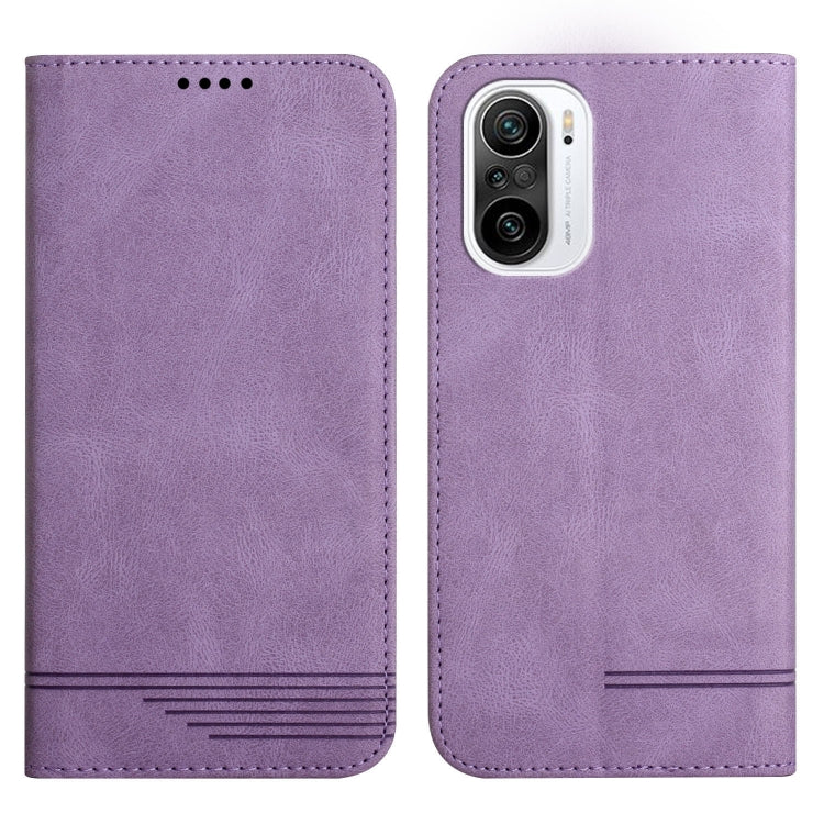 For Xiaomi Poco F3 Strong Magnetic Leather Case