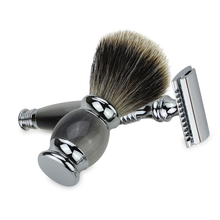FK-5 Men Manual Shaving Razor Kit with Shaving Brush / Bowl / Soap / Brush Stand / Blades