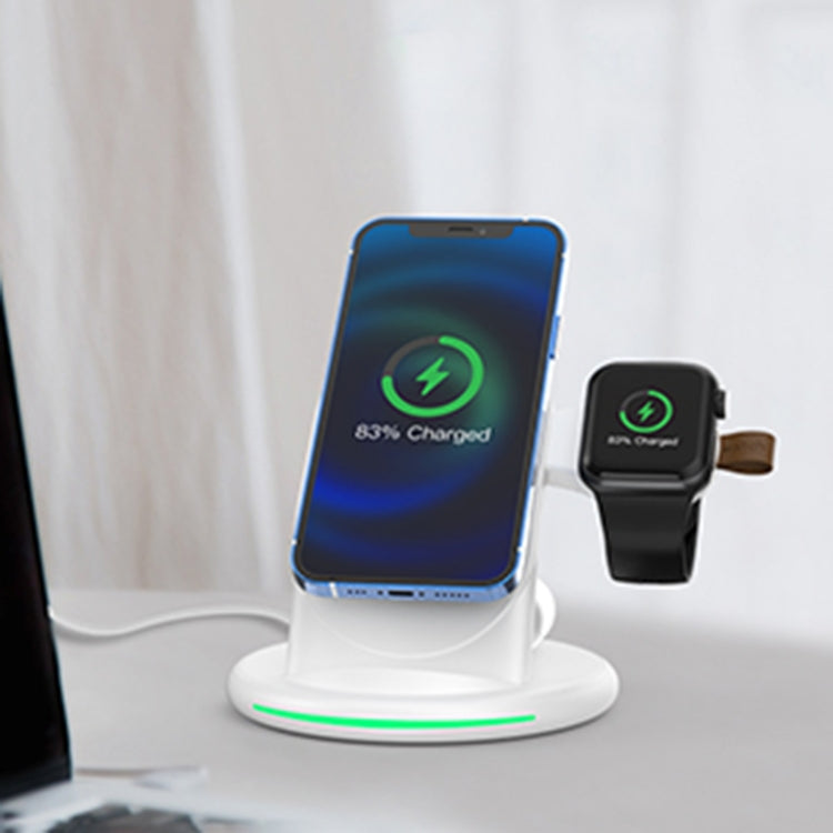 W02 3 in 1 Magnetic Wireless Charger