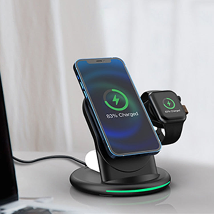 W02 3 in 1 Magnetic Wireless Charger