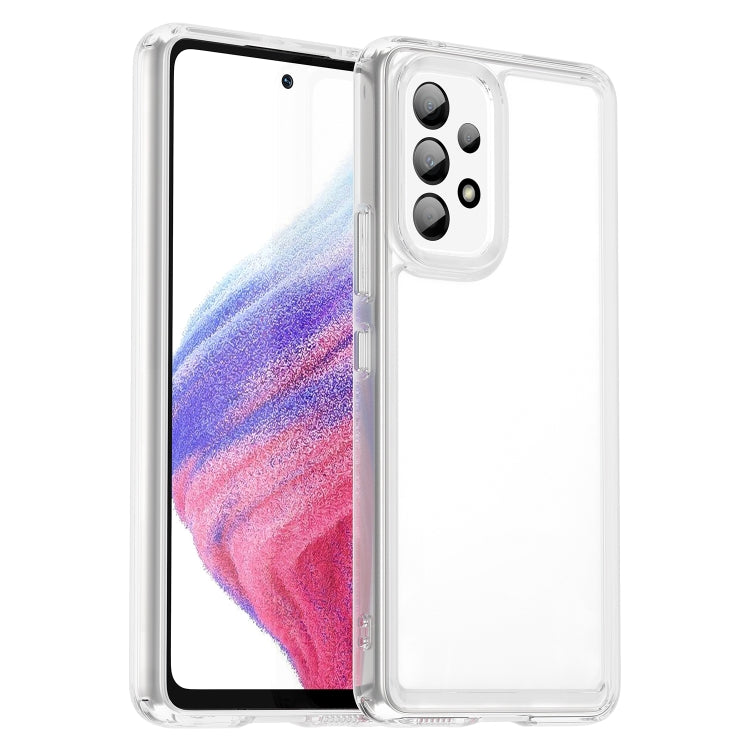 For Samsung Galaxy A53 Colorful Series Acrylic + TPU Phone Case