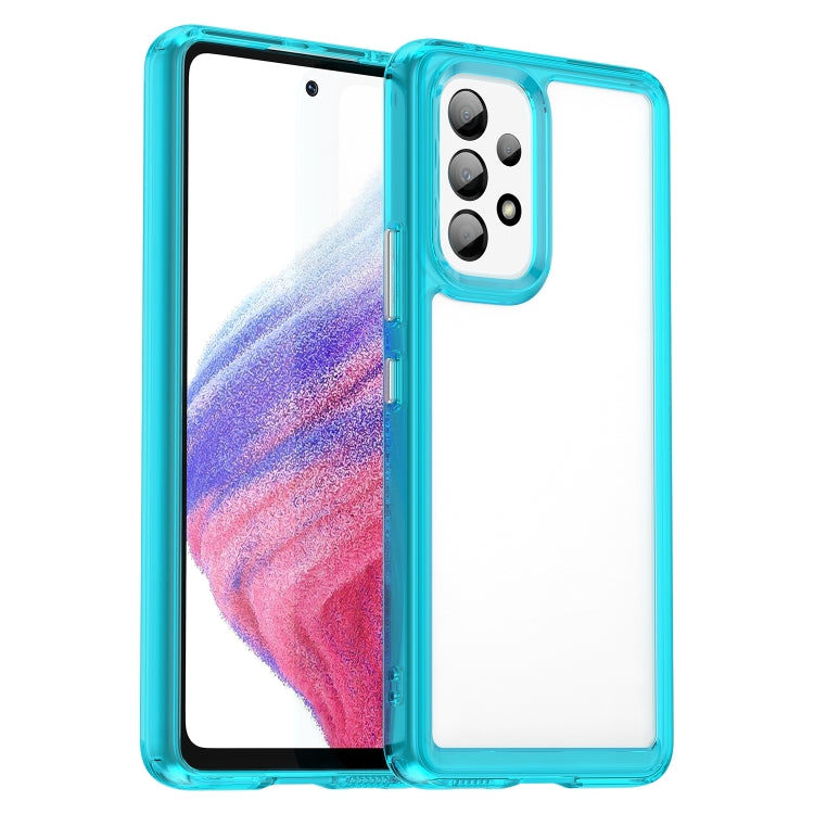 For Samsung Galaxy A53 Colorful Series Acrylic + TPU Phone Case