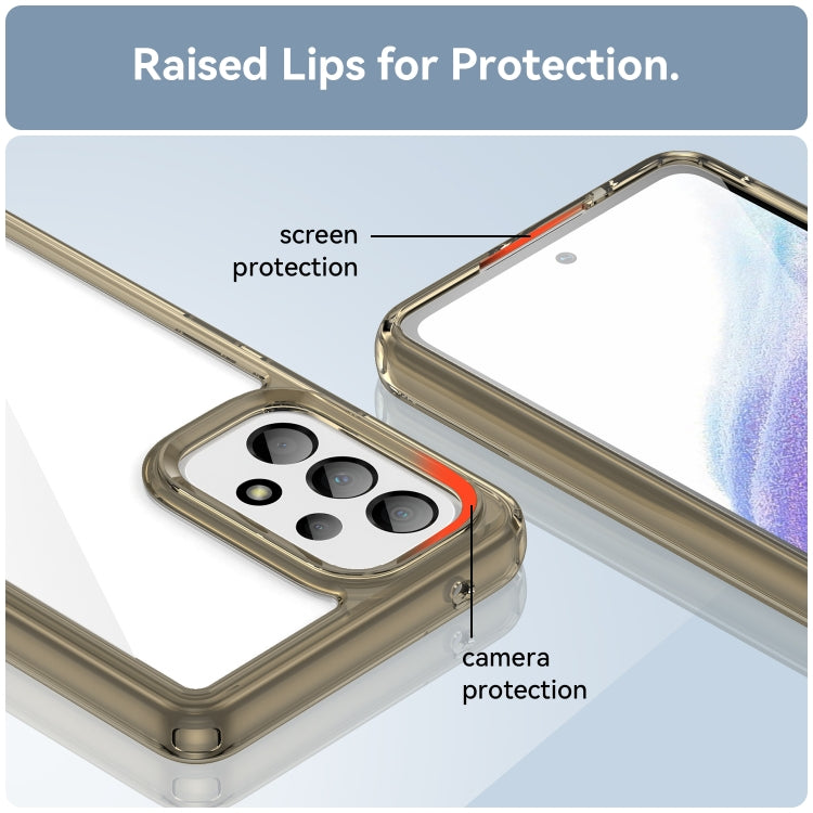 For Samsung Galaxy A53 Colorful Series Acrylic + TPU Phone Case