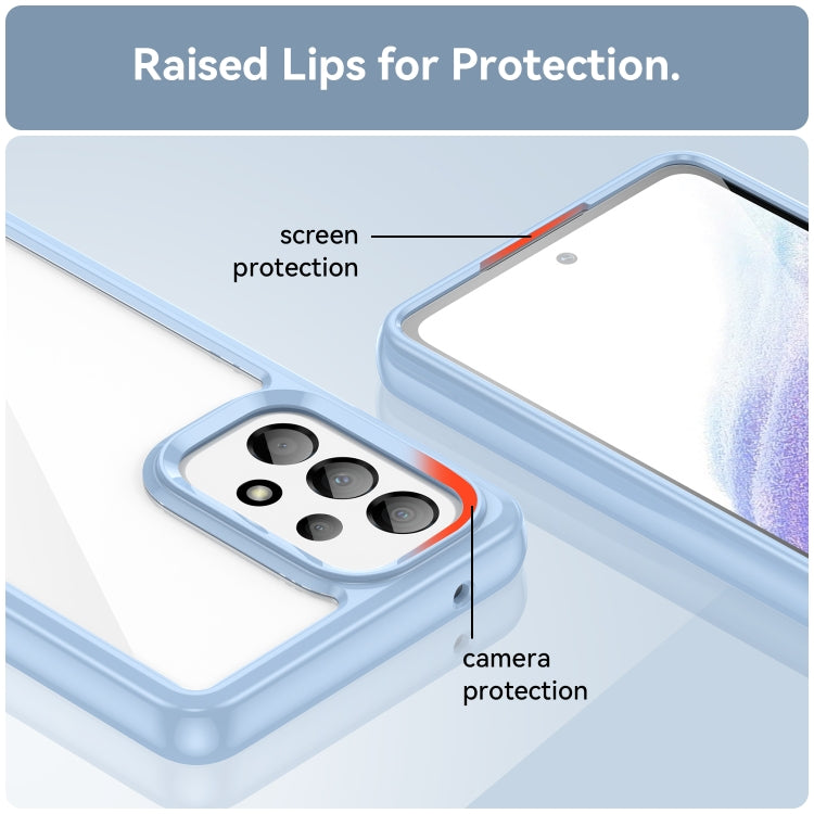 For Samsung Galaxy A53 Colorful Series Acrylic + TPU Phone Case