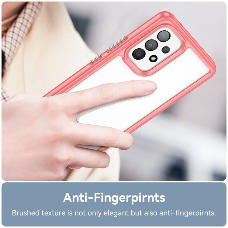 For Samsung Galaxy A53 Colorful Series Acrylic + TPU Phone Case