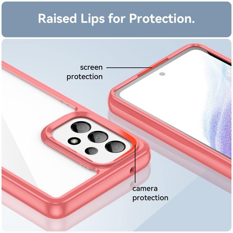 For Samsung Galaxy A53 Colorful Series Acrylic + TPU Phone Case
