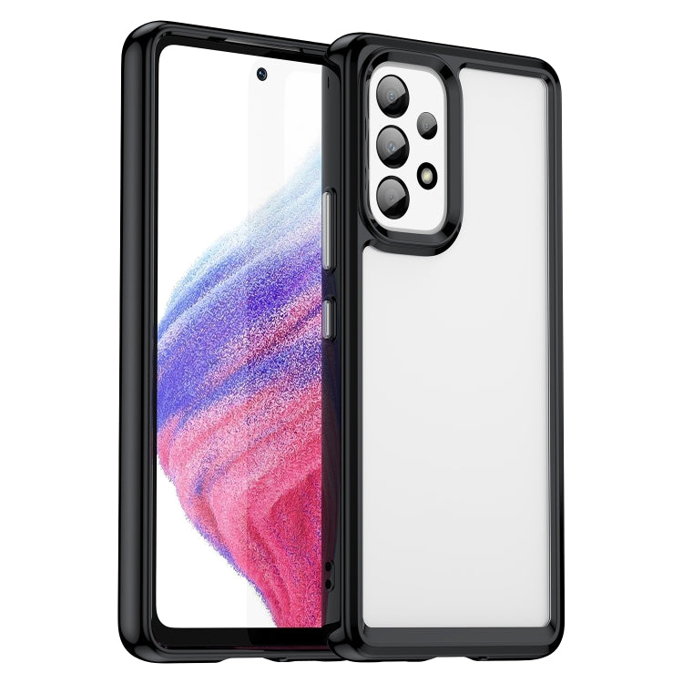 For Samsung Galaxy A53 Colorful Series Acrylic + TPU Phone Case