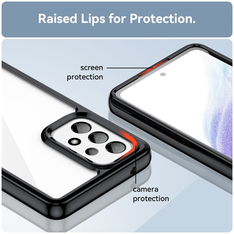 For Samsung Galaxy A53 Colorful Series Acrylic + TPU Phone Case