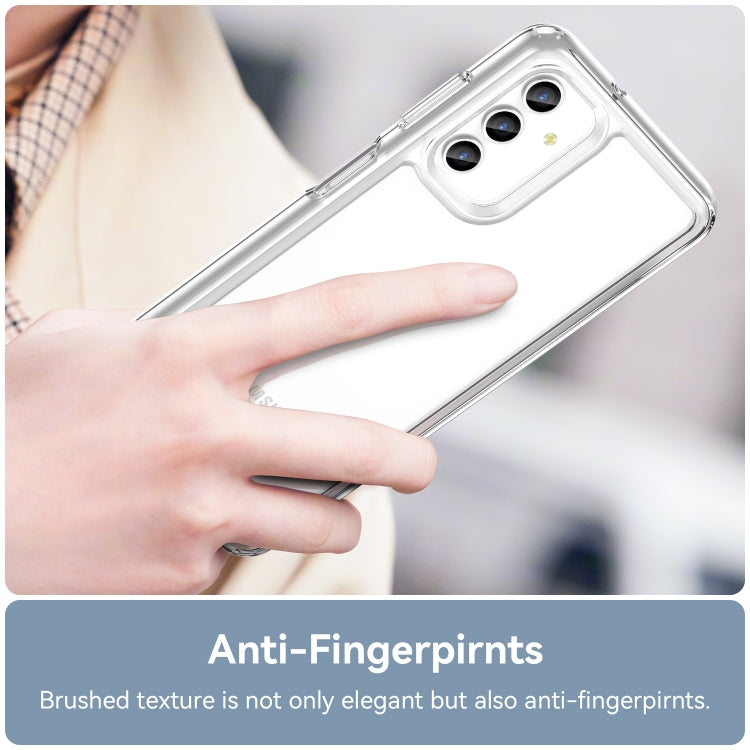 For Samsung Galaxy A13 4G Colorful Series Acrylic + TPU Phone Case