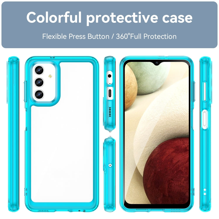 For Samsung Galaxy A13 4G Colorful Series Acrylic + TPU Phone Case