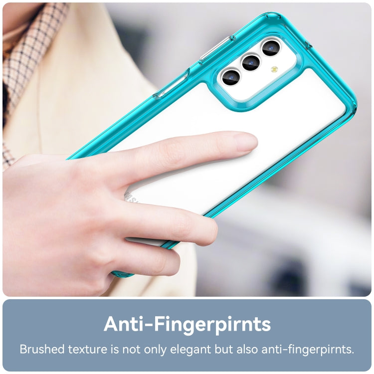 For Samsung Galaxy A13 4G Colorful Series Acrylic + TPU Phone Case