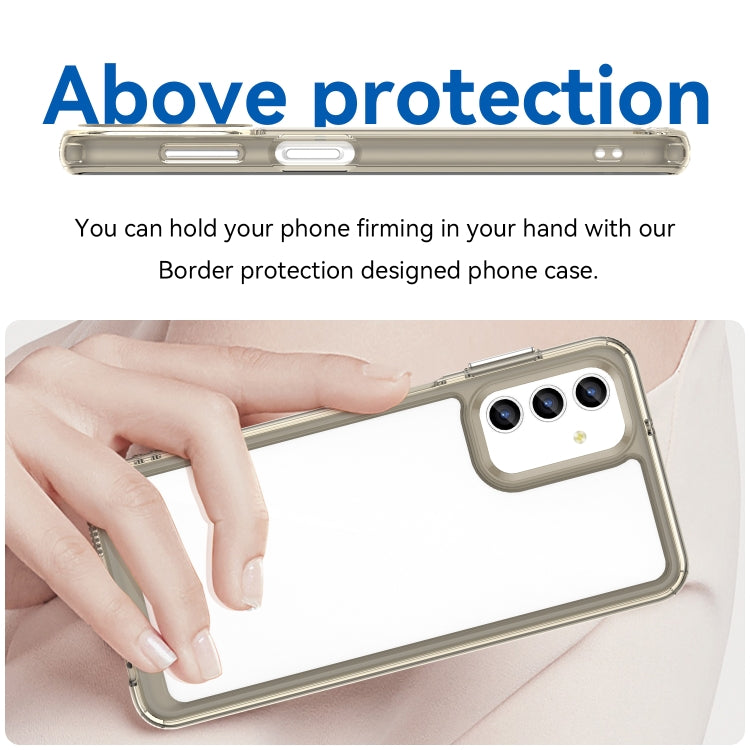 For Samsung Galaxy A13 4G Colorful Series Acrylic + TPU Phone Case