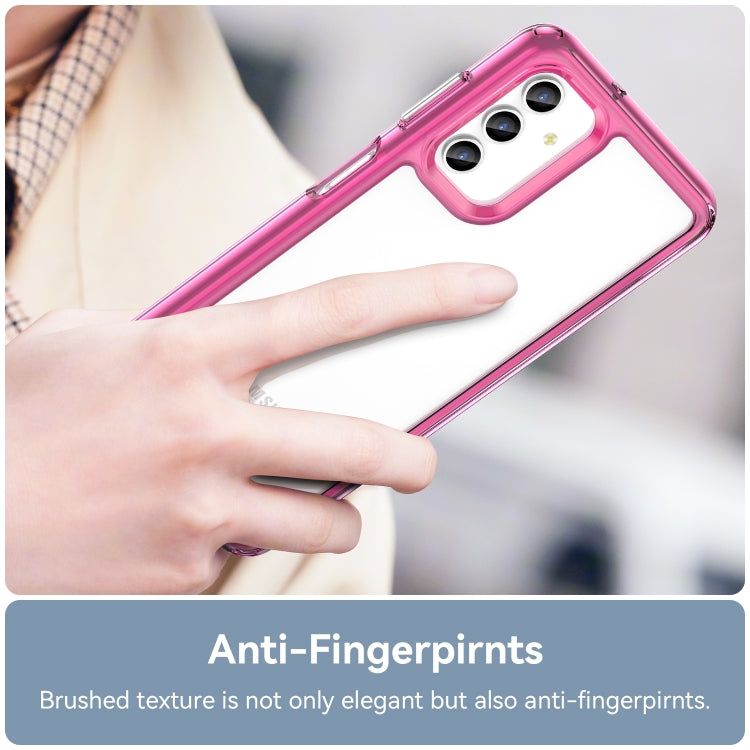 For Samsung Galaxy A13 4G Colorful Series Acrylic + TPU Phone Case