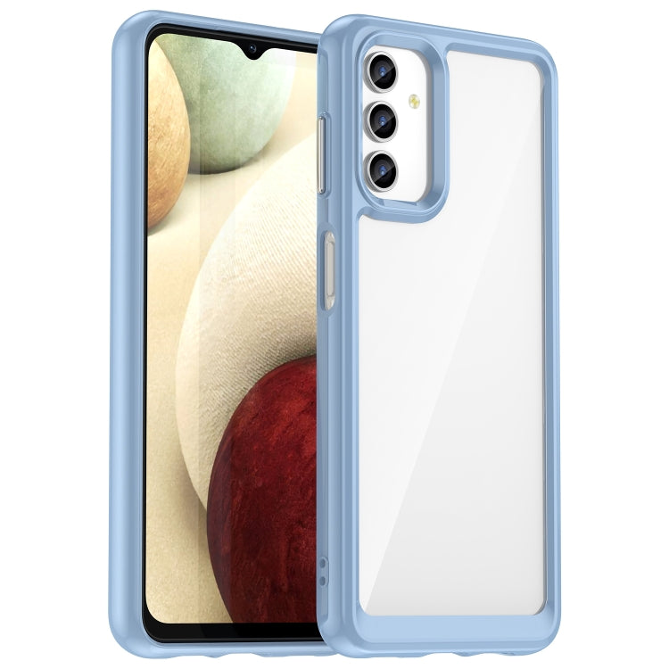 For Samsung Galaxy A13 4G Colorful Series Acrylic + TPU Phone Case