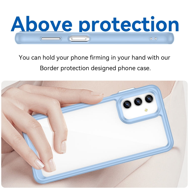 For Samsung Galaxy A13 4G Colorful Series Acrylic + TPU Phone Case