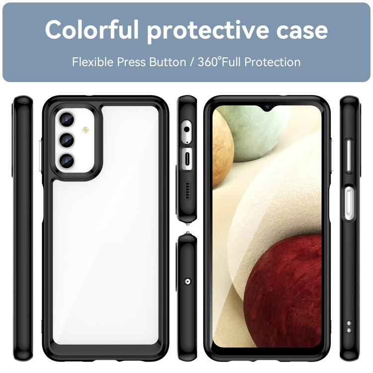 For Samsung Galaxy A13 4G Colorful Series Acrylic + TPU Phone Case