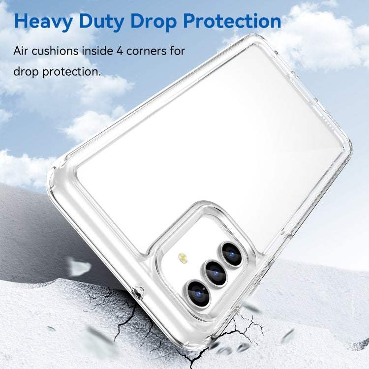 For Samsung Galaxy A13 5G Colorful Series Acrylic + TPU Phone Case