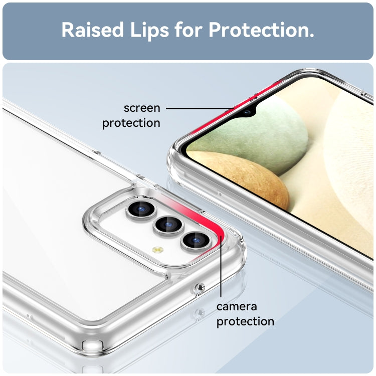 For Samsung Galaxy A13 5G Colorful Series Acrylic + TPU Phone Case