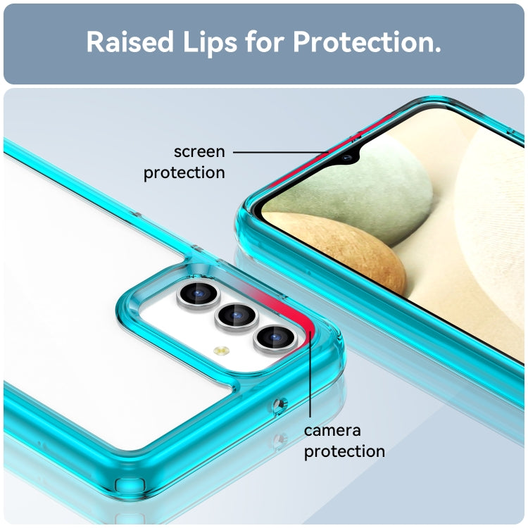 For Samsung Galaxy A13 5G Colorful Series Acrylic + TPU Phone Case
