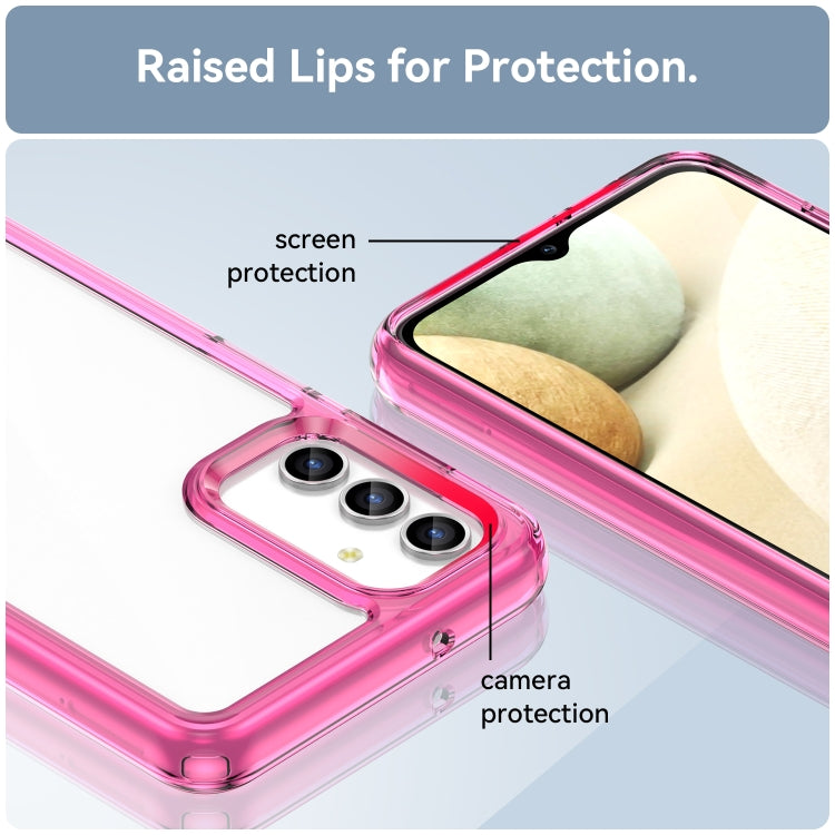 For Samsung Galaxy A13 5G Colorful Series Acrylic + TPU Phone Case