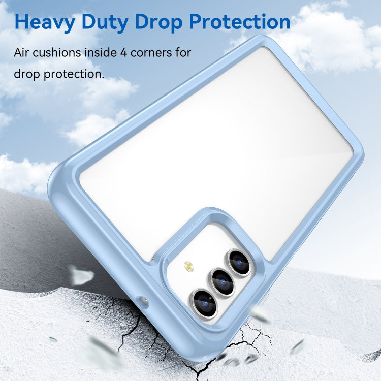 For Samsung Galaxy A13 5G Colorful Series Acrylic + TPU Phone Case